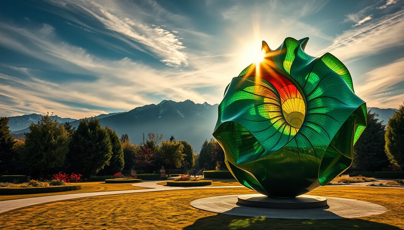 Sculpture for: Your eyes / Fill my own / The world in an iris / A world of hues