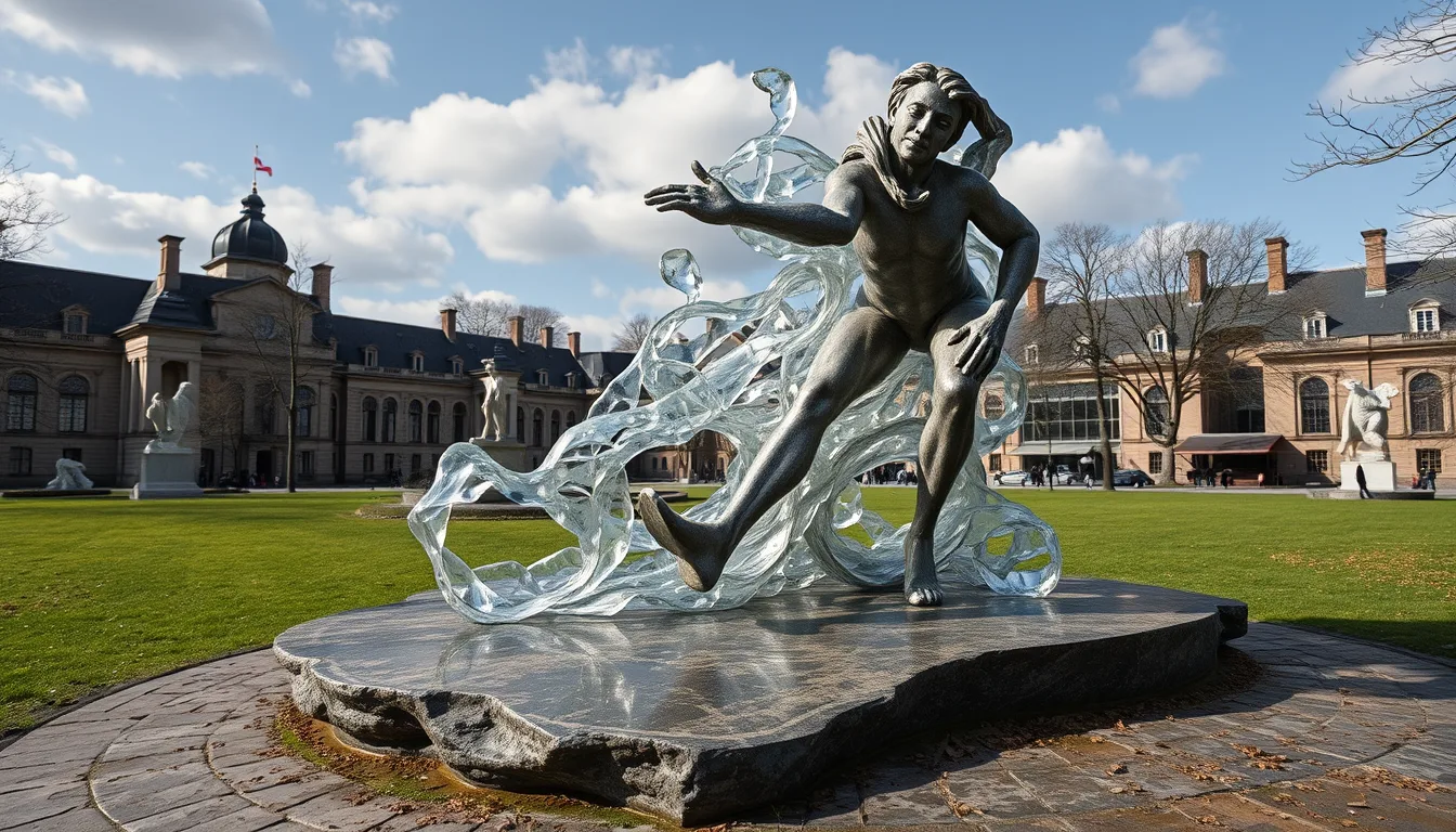 Sculpture for: I stagger / Seeing my lamentable state