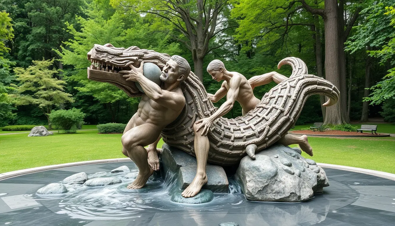 Sculpture for: I envy them / Those who can return to a place they've been before / Without sadness