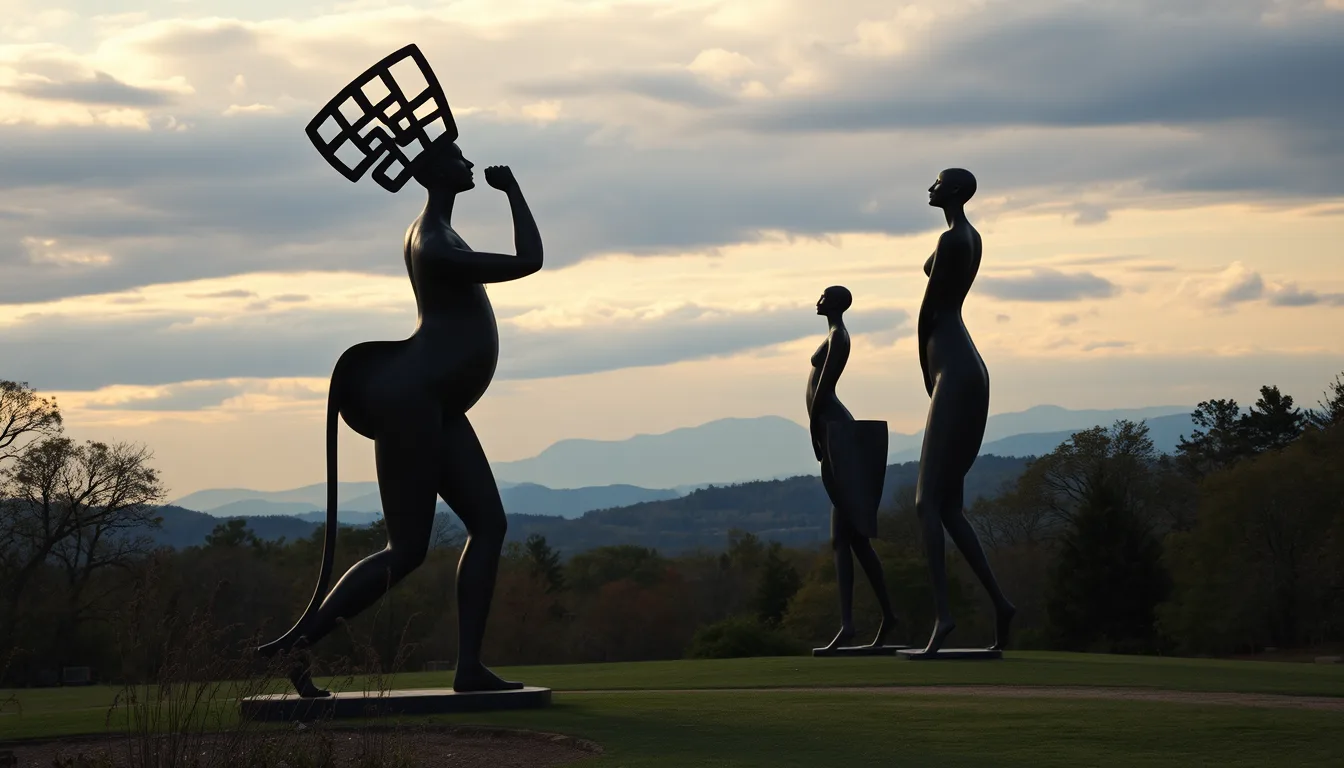 Sculpture for: My restless love / Arise / Survey all that is sweet