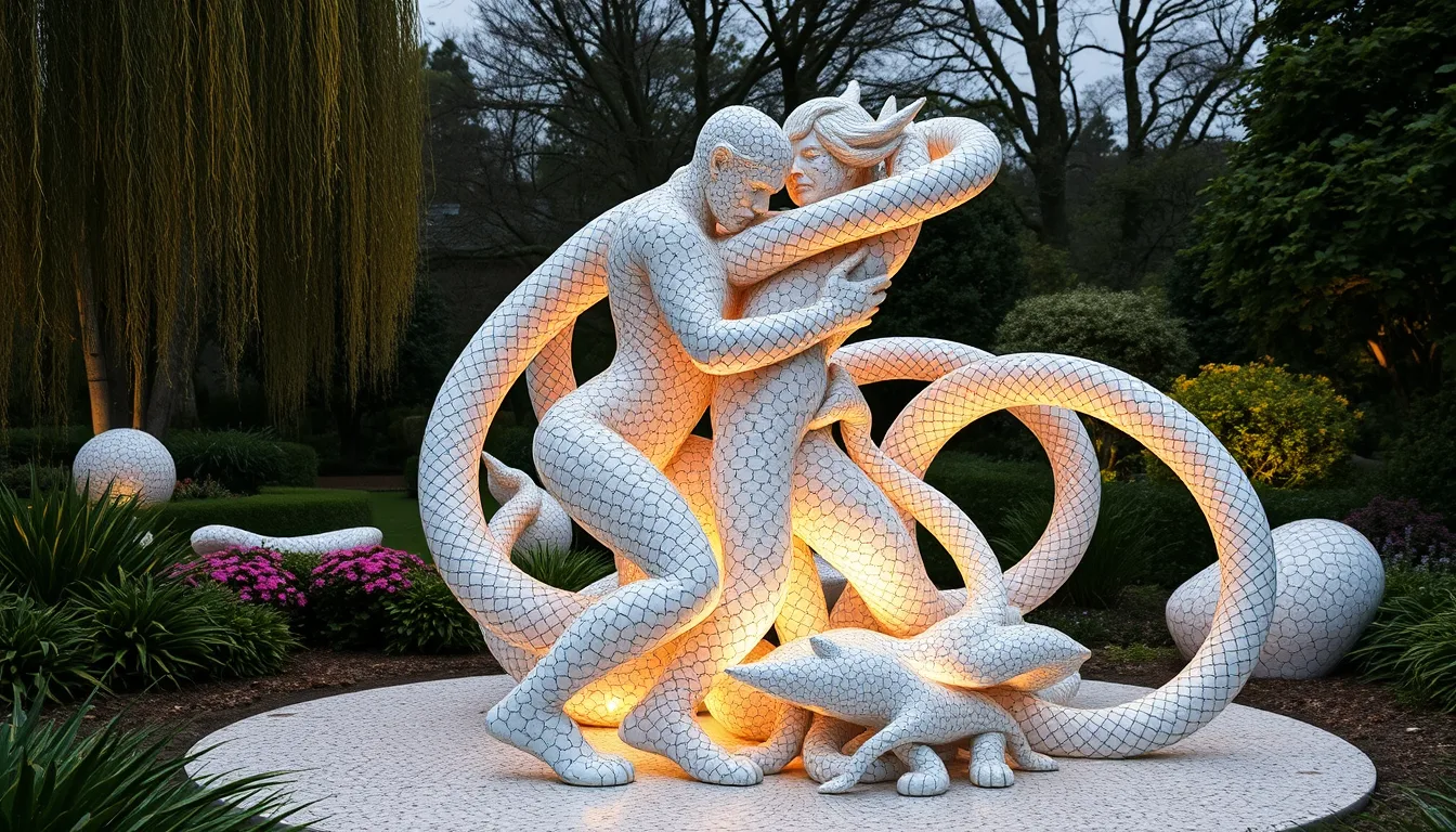 Sculpture for: Saying you did not make me wild / Wild to pursue / To possess you so